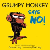 Cover image for Grumpy Monkey Says No!