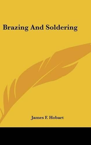 Cover image for Brazing and Soldering