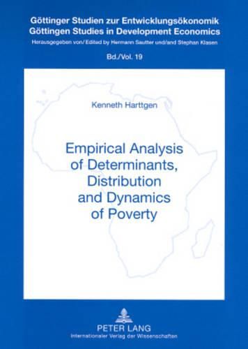 Cover image for Empirical Analysis of Determinants, Distribution and Dynamics of Poverty