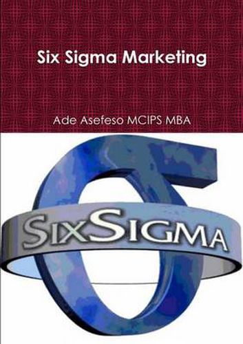 Cover image for Six Sigma Marketing
