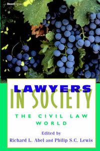 Cover image for Lawyers in Society: The Civil Law World