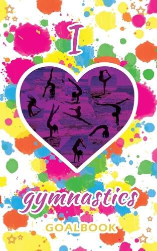 Cover image for I Love Gymnastics Goalbook (white/splotches cover #2): WAG junior