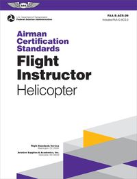 Cover image for Airman Certification Standards: Flight Instructor - Helicopter (2024)