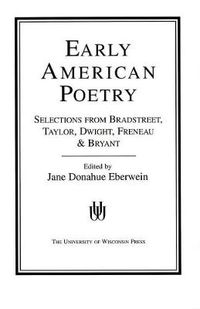 Cover image for Early American Poetry