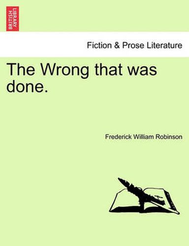 Cover image for The Wrong That Was Done.