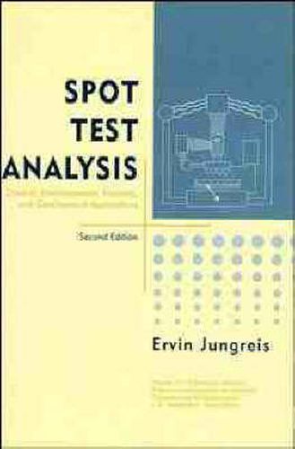 Cover image for Spot Test Analysis: Clinical, Environmental, Forensic, and Geochemical Applications