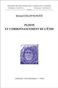 Cover image for Plotin Et l'Ordonnancement de l'Etre