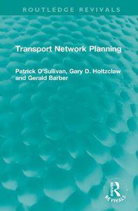 Cover image for Transport Network Planning