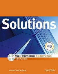 Cover image for Solutions Upper-Intermediate: Student's Book with MultiROM Pack