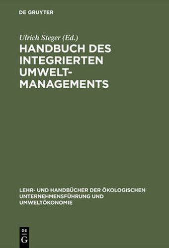 Cover image for Handbuch des integrierten Umweltmanagements