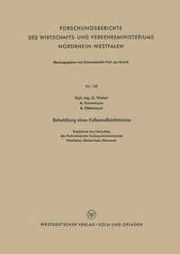 Cover image for Entwicklung Eines Kalksandleichtsteines: Ergebnisse Aus Versuchen Des Fachverbandes Kalksandsteinindustrie Westfalen-Niederrhein, Hannover