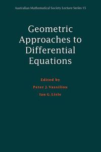 Cover image for Geometric Approaches to Differential Equations