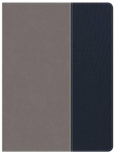 CSB Apologetics Study Bible for Students, Gray/Navy LeatherTouch