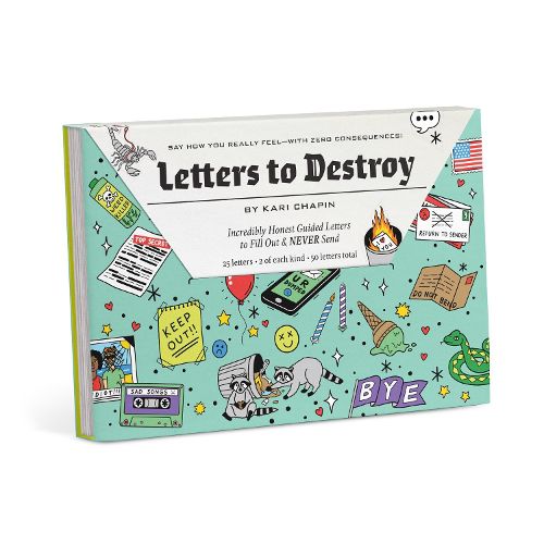 Cover image for Knock Knock Letters to Destroy Journal