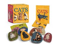 Cover image for For the Love of Cats: A Wooden Magnet Set