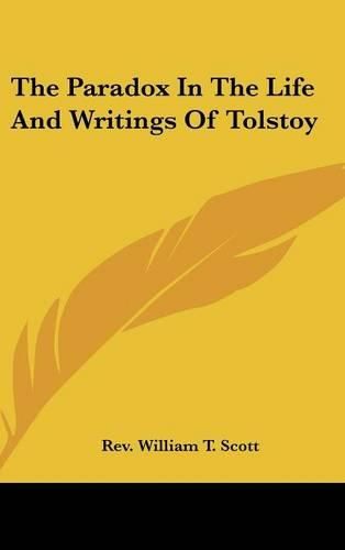Cover image for The Paradox in the Life and Writings of Tolstoy