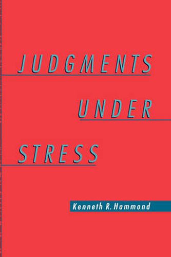 Cover image for Judgments Under Stress