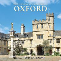 Cover image for Oxford Colleges Large Calendar - 2025