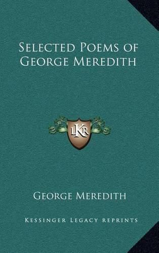 Cover image for Selected Poems of George Meredith