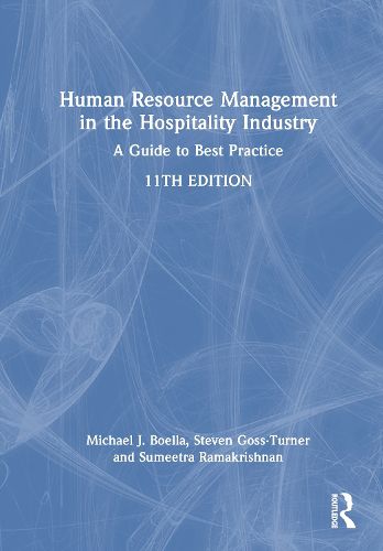 Cover image for Human Resource Management in the Hospitality Industry