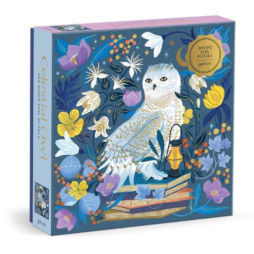 Cover image for Celestial Owl 500 Piece Foil Puzzle
