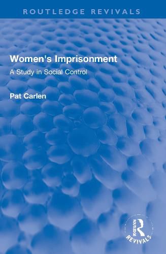 Cover image for Women's Imprisonment