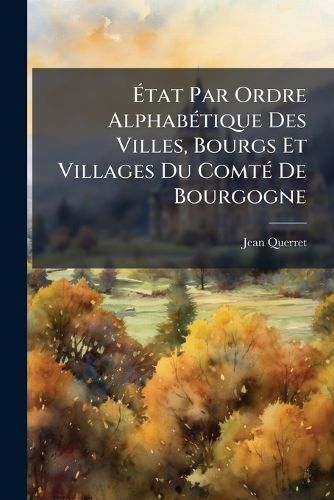 Cover image for Tat Par Ordre Alphab Tique Des Villes, Bourgs Et Villages Du Comt de Bourgogne