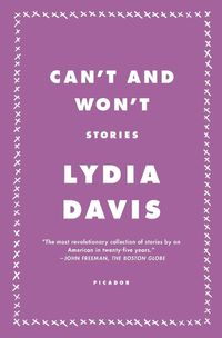 Cover image for Can't and Won't: Stories