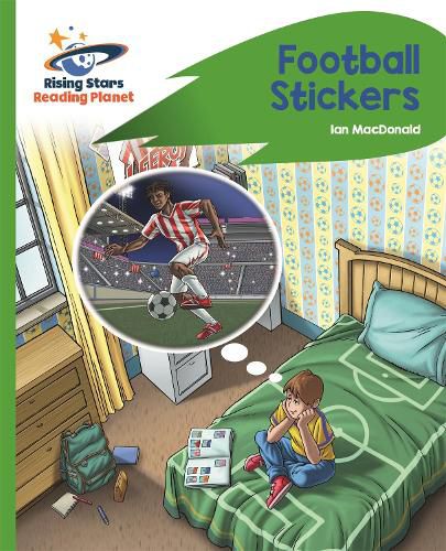 Cover image for Reading Planet - Football Stickers - Green: Rocket Phonics