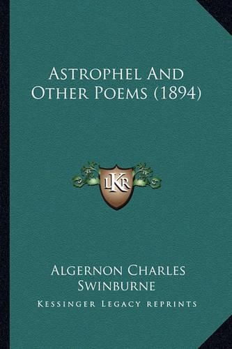 Cover image for Astrophel and Other Poems (1894)