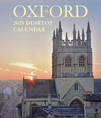 Cover image for Oxford Large Desktop Calendar - 2025
