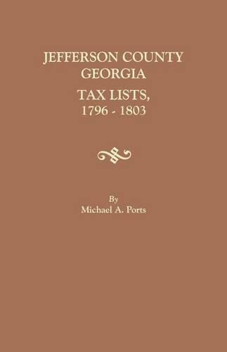 Jefferson County, Georgia, Tax Lists, 1796-1803