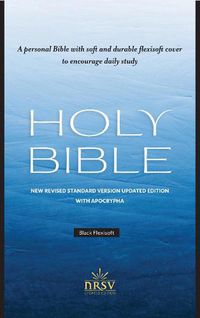 Cover image for NRSV Updated Edition Flexisoft Bible with Apocrypha (Leatherlike, Black)