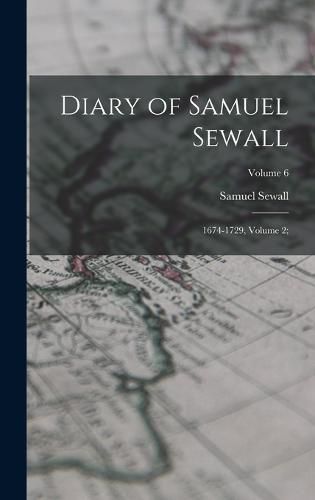 Cover image for Diary of Samuel Sewall