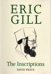 Cover image for Eric Gill The Inscriptions