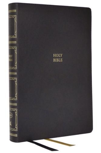 Cover image for KJV, Paragraph-style Large Print Thinline Bible, Leathersoft, Black, Red Letter, Thumb Indexed, Comfort Print: Holy Bible, King James Version