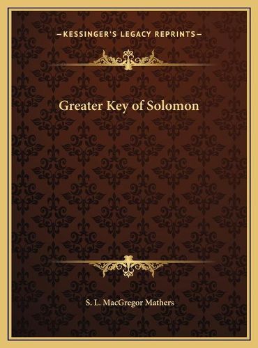 Greater Key of Solomon