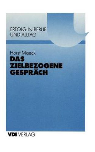 Cover image for Das zielbezogene Gesprach