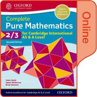 Cover image for Pure Mathematics 2 & 3 for Cambridge International AS & A Level: Online Student Book