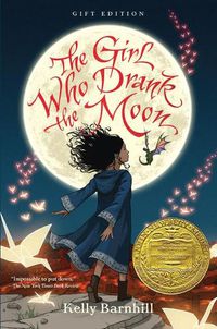 Cover image for The Girl Who Drank the Moon (Winner of the 2017 Newbery Medal) - Gift Edition