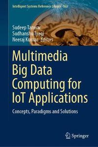 Cover image for Multimedia Big Data Computing for IoT Applications: Concepts, Paradigms and Solutions