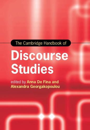 Cover image for The Cambridge Handbook of Discourse Studies