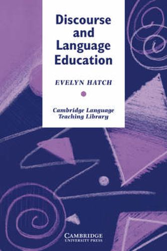 Cover image for Discourse and Language Education