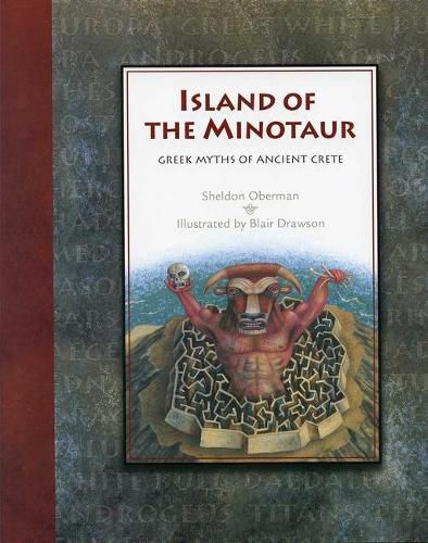 Cover image for Island of the Minotaur: Greek Myths of Ancient Crete