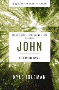 Cover image for John Bible Study Guide plus Streaming Video: God with Us