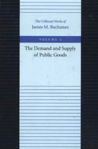 Cover image for Demand & Supply of Public Goods