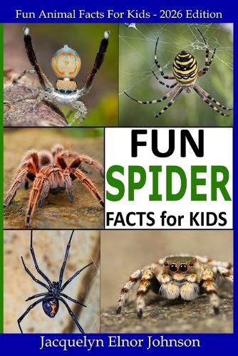 Cover image for Fun Spider Facts For Kids