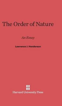 Cover image for The Order of Nature