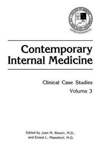 Cover image for Contemporary Internal Medicine: Clinical Case Studies