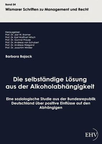 Cover image for Die selbstandige Loesung aus der Alkoholabhangigkeit